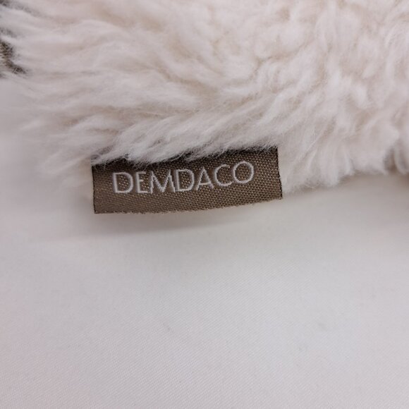 White Sheep Puppet Plush Demdaco Striped Ears Toy Nursery Rhyme 2020 Stuffed - Picture 11 of 14